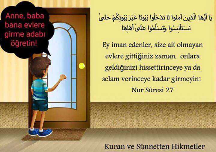 Nûr  Suresi 27. Ayet, Resimli