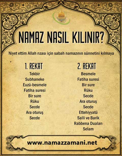 Namaz nasıl kılınır?